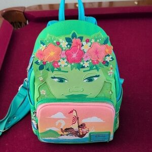Loungefly Turquoise Floral Backpack Accessories
